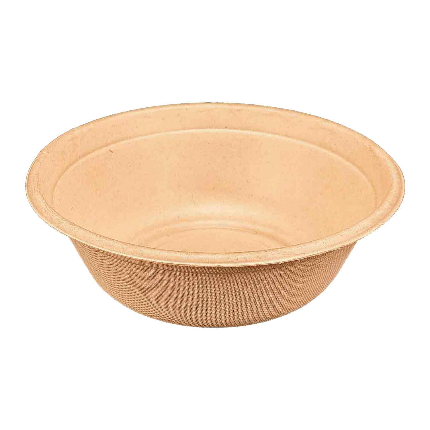 NatureFibre® 24oz Sugarcane Fibre Salad Bowl