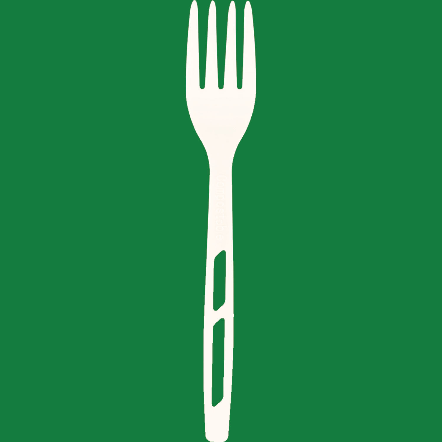 NatureSilver® 7″ CPLA Fork