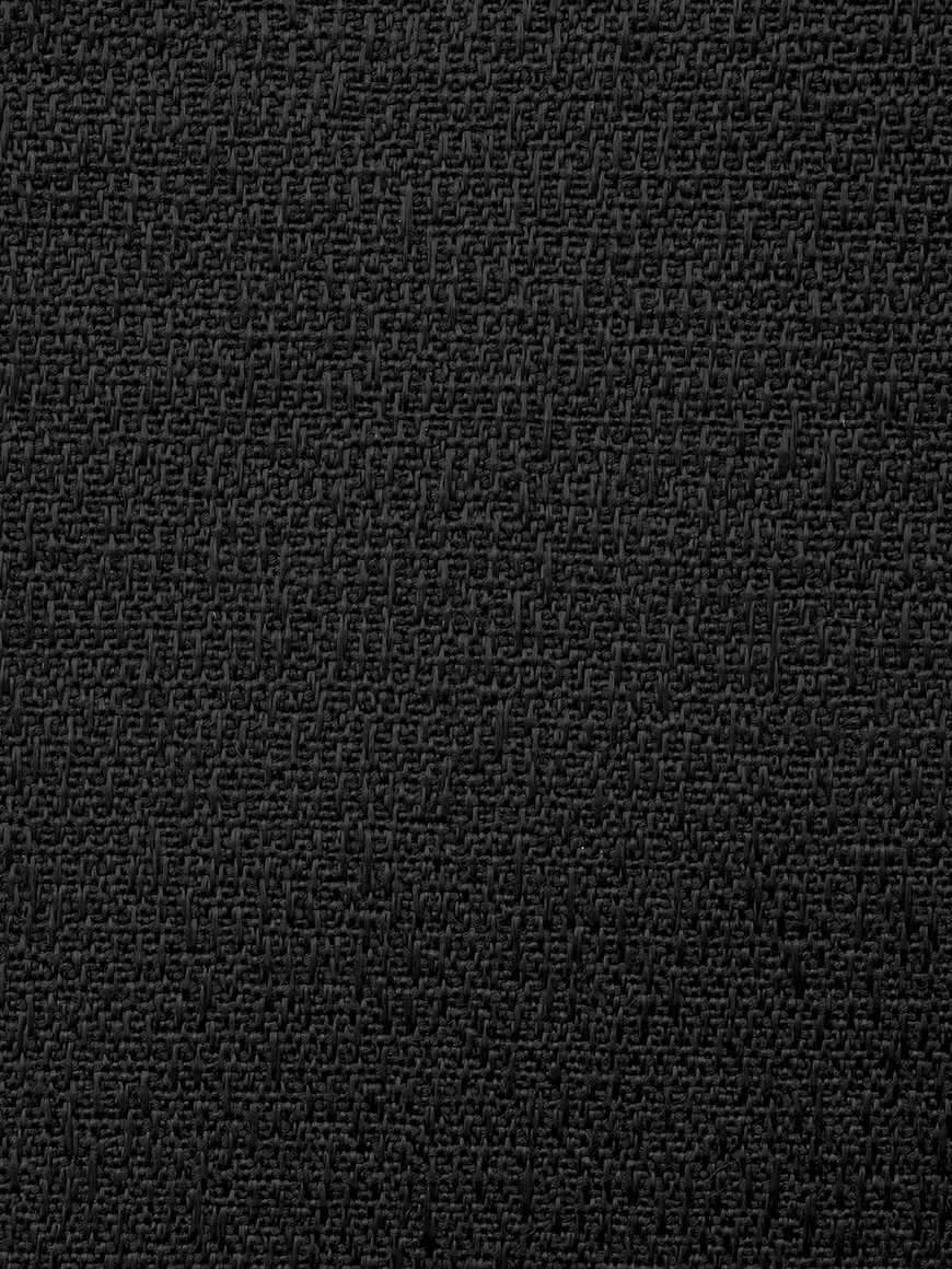 The black textured tuxedo fabric close up shot.