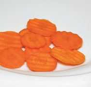 Carottes en rondelles ondulées La Légumerie