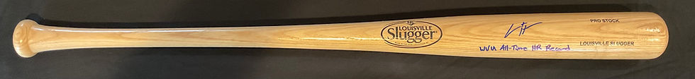 Thumbnail: Grant Hussey Autographed Louisville SluggerWood Bat w/Inscription