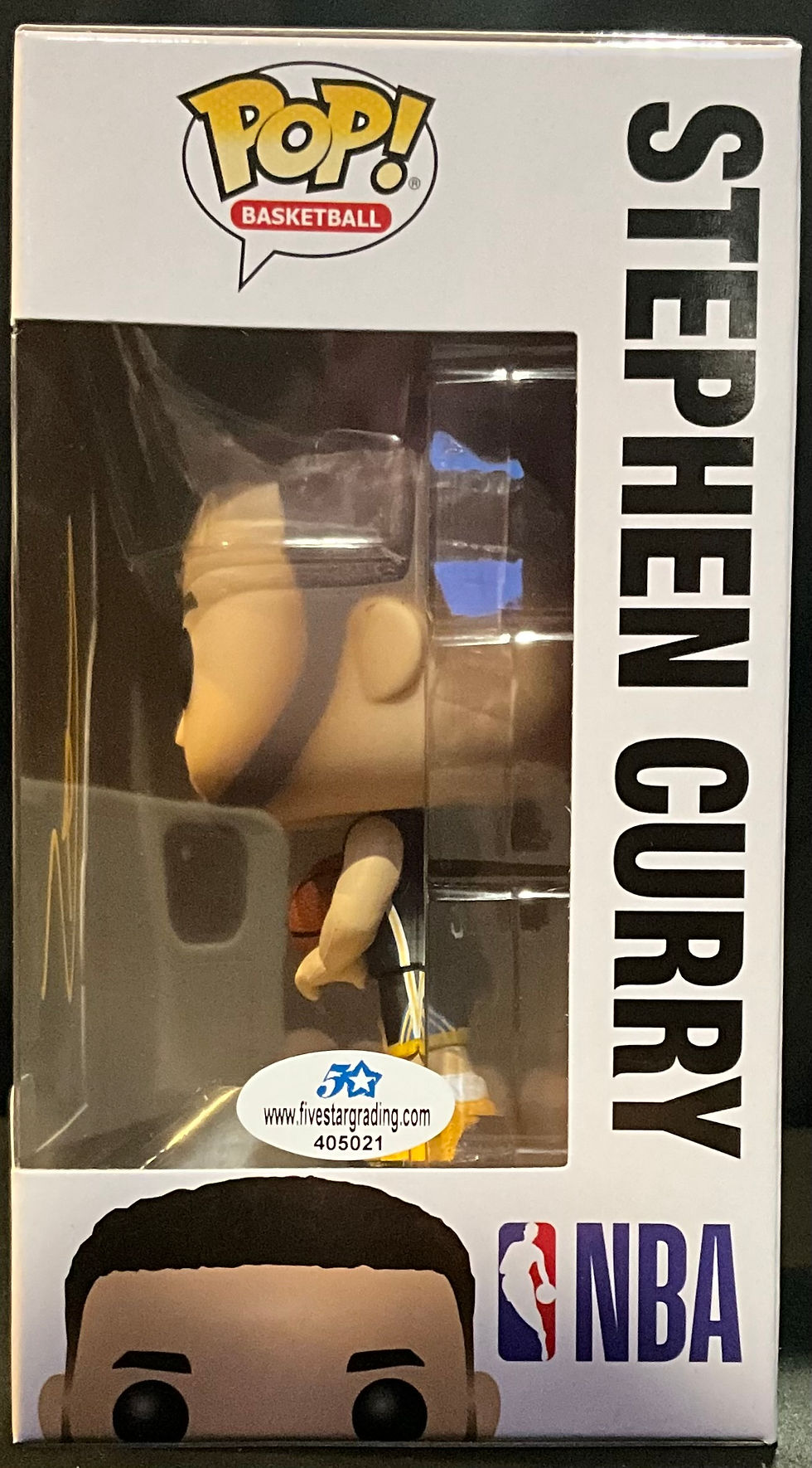 Thumbnail: Stephen Curry Autographed Funko Pop #43 (w/ COA)