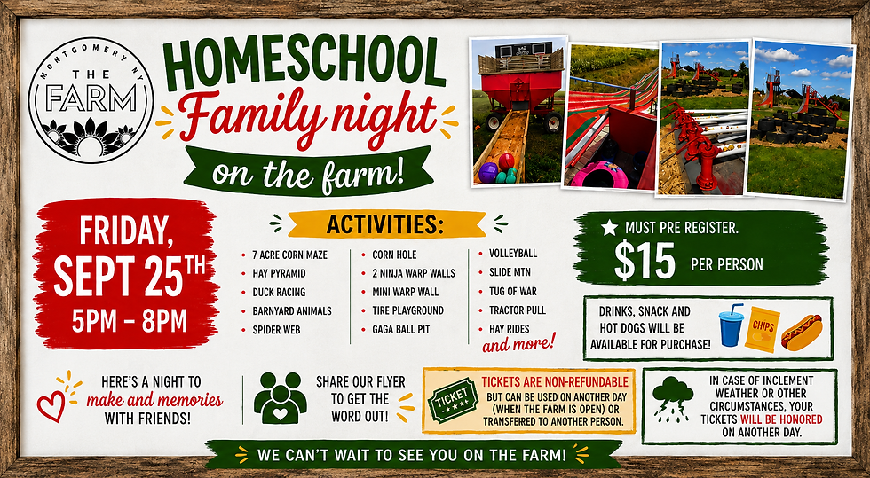 Homeschool Family Night