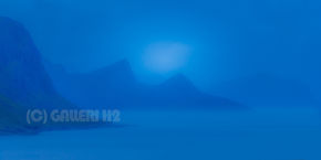 Blåtimen i Lofoten