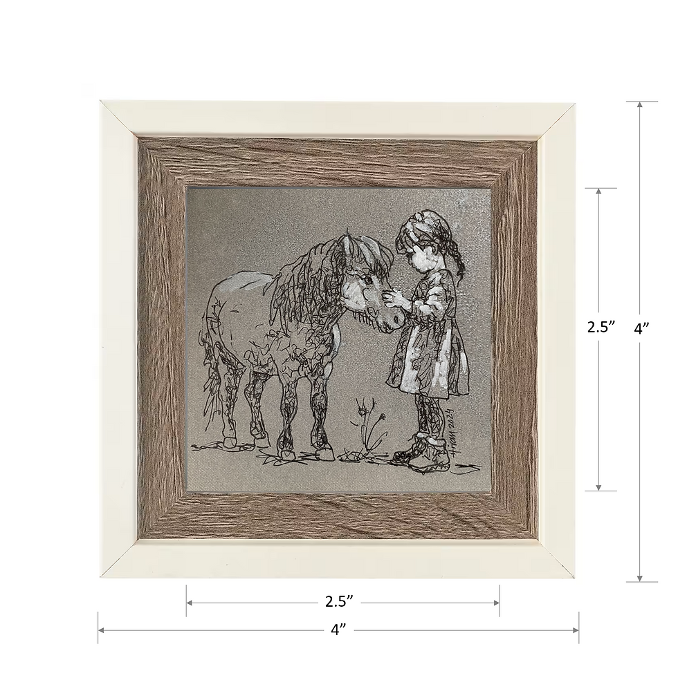 Thumbnail: Silent Companions - Framed Print