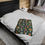 Thumbnail: Toadstool Twist Velveteen Plush Blanket