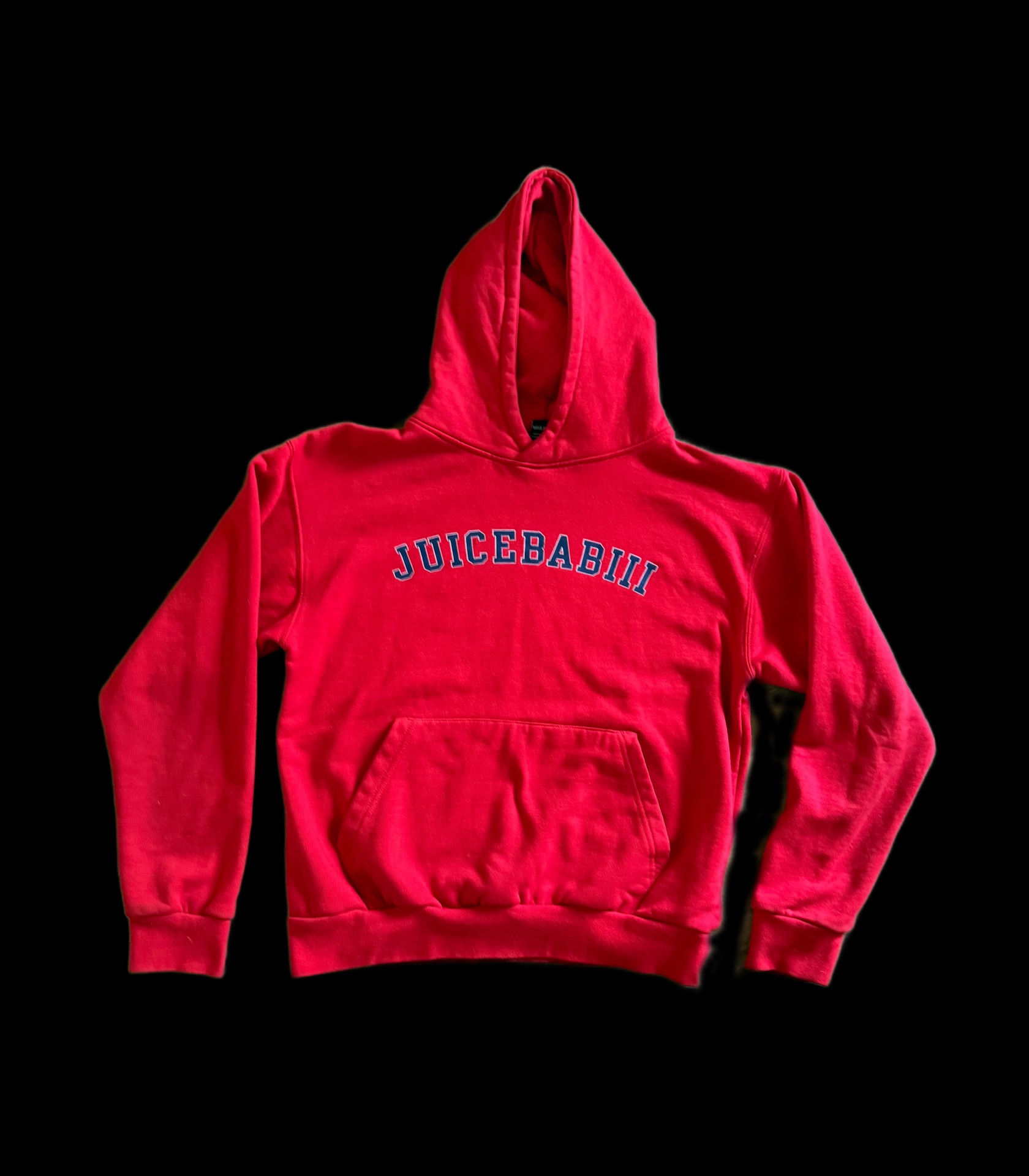 Red "JUICEBABIII" Hoodie