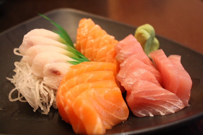 Arranged Food and Objects