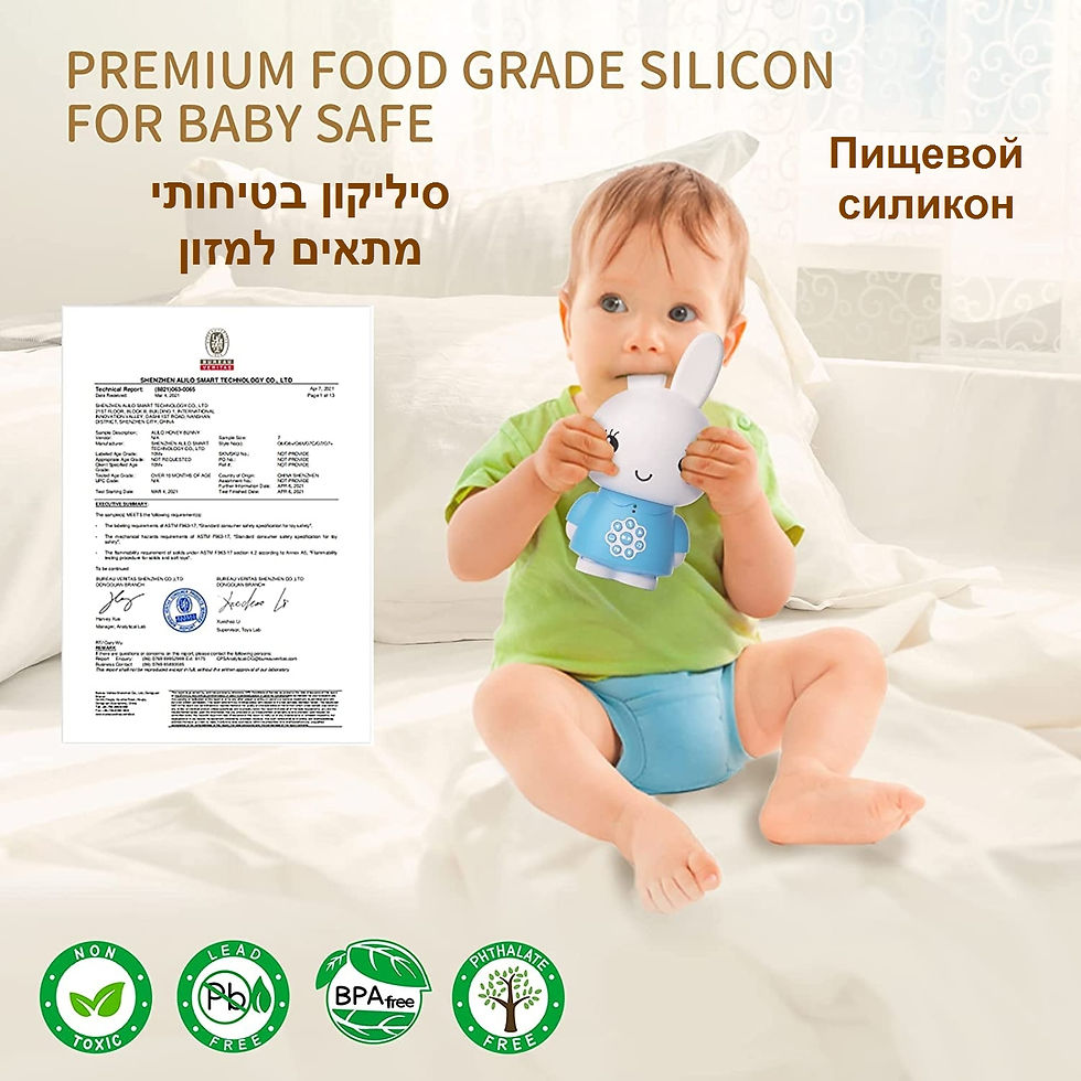 Миниатюра: Зайка Милашка Алило G6, голубой