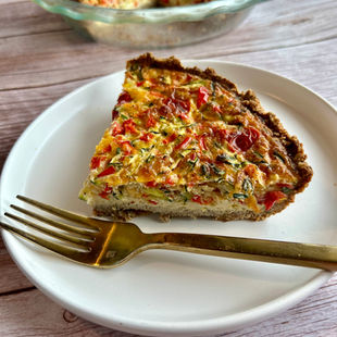 Gluten Free Vegetable Quiche 