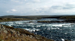 Payne Lake outlet rapids