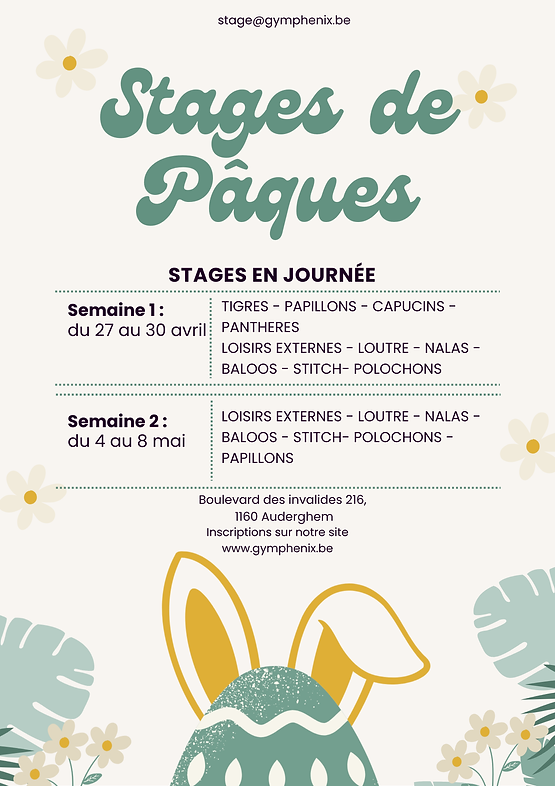 Affiche Poster Chasse aux Oeufs Joyeuses Pâques Illustré Coloré (1).png