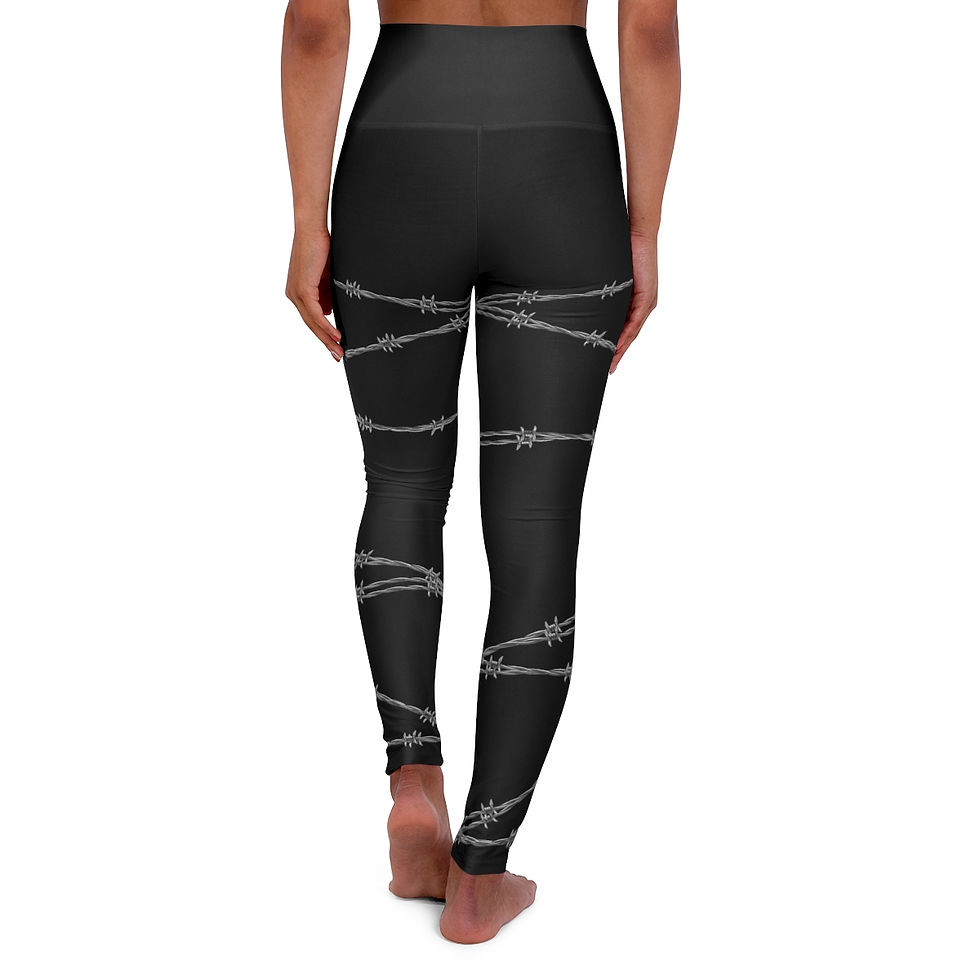 Thumbnail: Double Wired - Official 🥀Magdalene Rose🥀 High Waisted Yoga Leggings