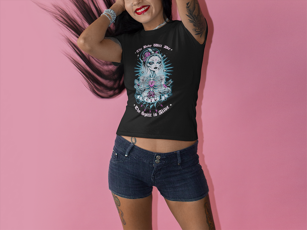 Thumbnail: JUNIORS CUT - Spirit Lives tee
