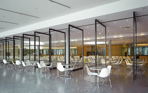 Jansen Monumental Smoke Rated Pivot Doors