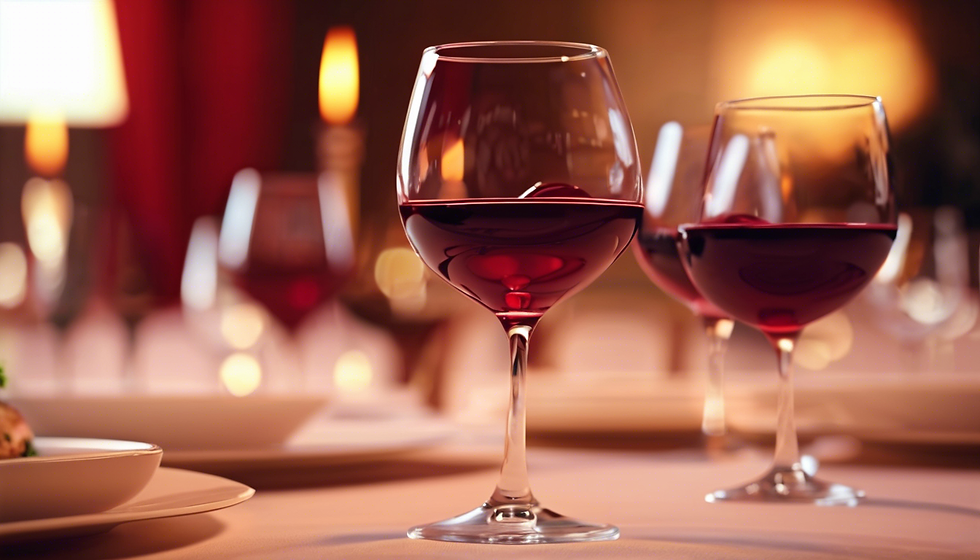 Dîner gastronomique avec accord mets et vins