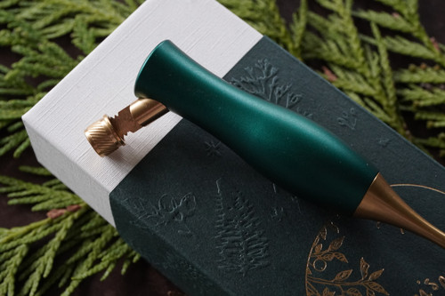 Tom's Studio Brass + Ivy Oblique Pen Holder | Bespoke Strokes