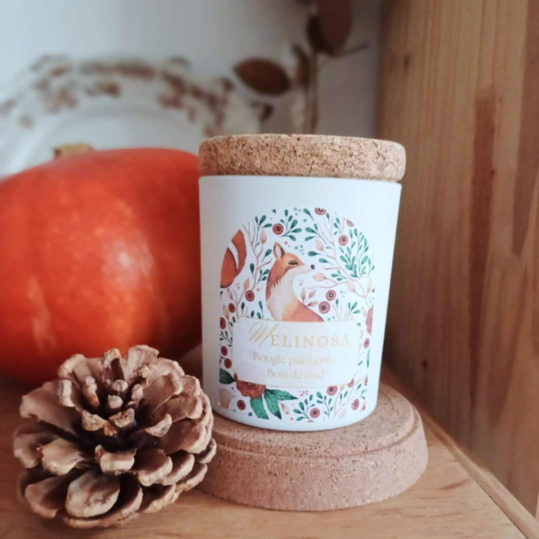 Bougie parfumée Bois de oud