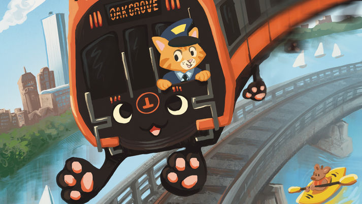 Beck Kirlew, Promotional Poster for Massachusetts Bay Transit Animals, 2025