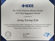 IEEE 2024 Paul Rappaport Award