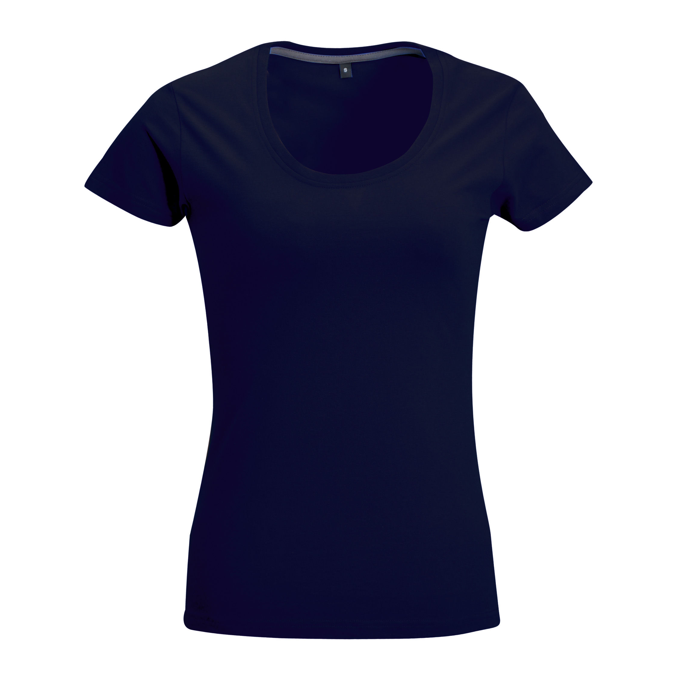 LTL1/NVY Ladies 150g fashion fit t-shirt