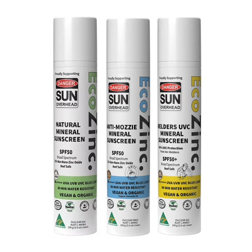 Zinc Sunscreen Variety Pack | Mix Clear & Tinted | EcoZinc