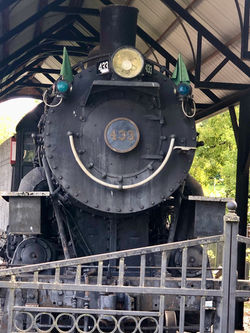 In Abingdon at the trail head.