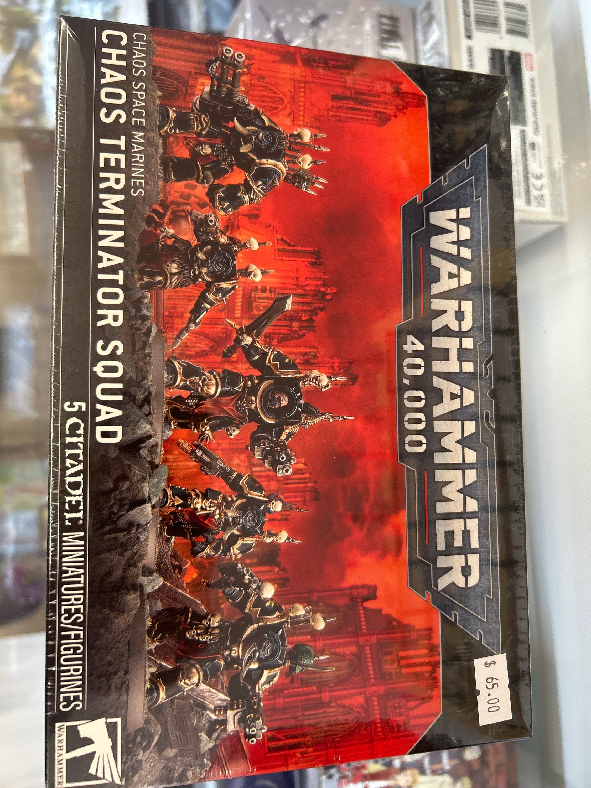 Warhammer CHAOS SPACE MARINES: TERMINATORS