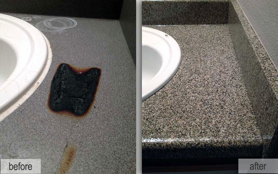 Bathroom Countertop Repair