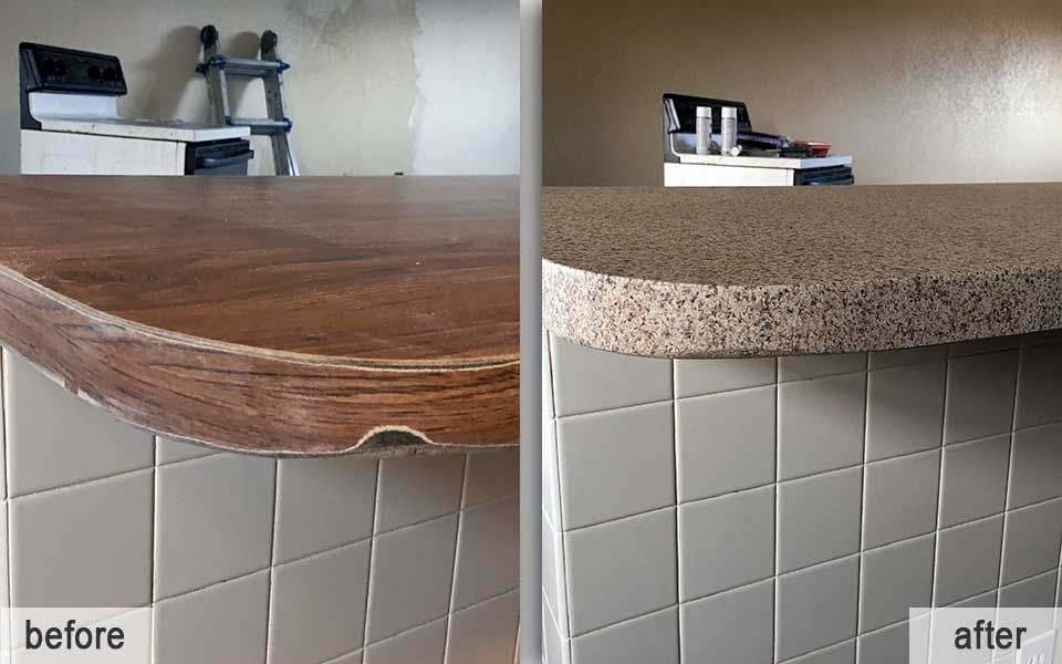 Wood Countertop Refinish