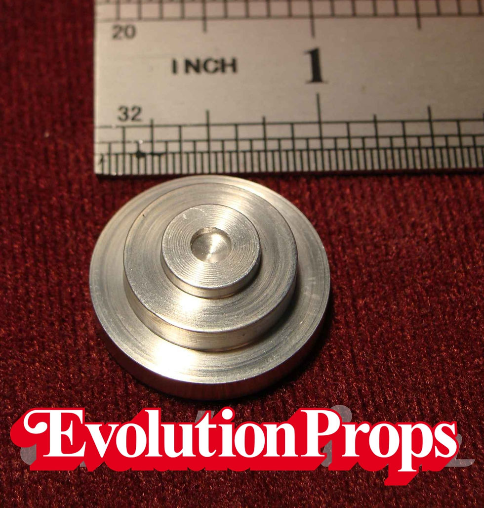 Thumbnail: - Imperial Officer Hat / Cap Detail Disk Handcraft Aluminium PROP