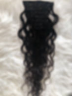 Extensions brésiliennes Bodywave Clip Ins