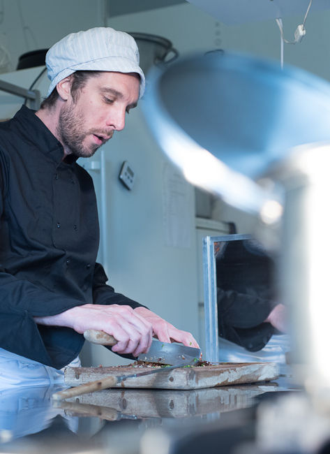 Jean-Philippe Landois, cuisinier spécialisé en cuisine végetarienne à Angers
