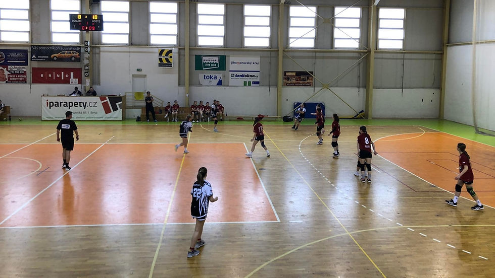 Turnaj starších žaček v Bohunicích: Měnín se nevzdal a předvedl bojovný výkon.