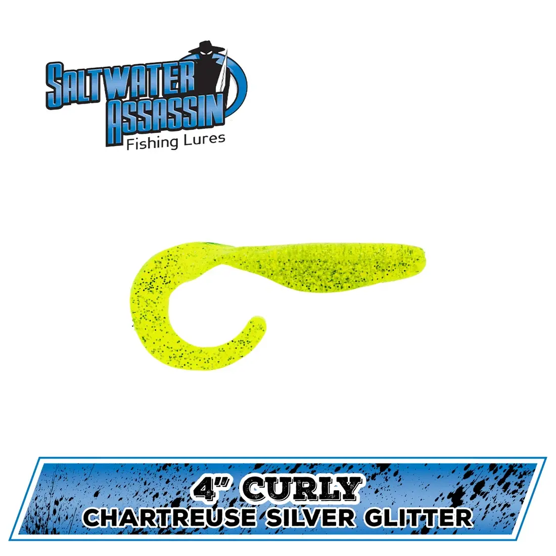 4" Saltwater Curly Tail Shad