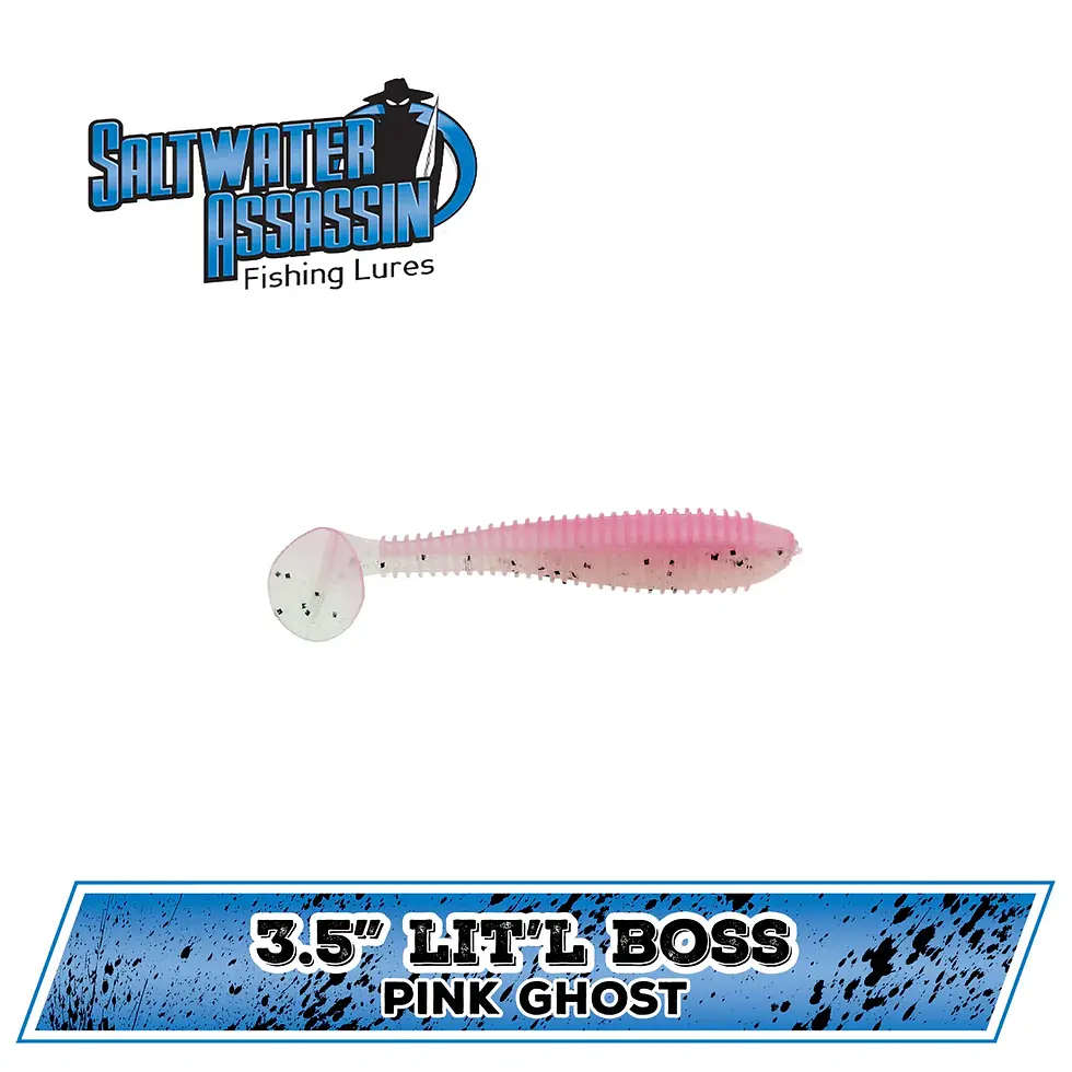 Thumbnail: Lit'l Boss Saltwater SwimBait 6-Pack
