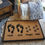 Thumbnail: Family footprints, Wedding,  Housewarming Gift , Coir Front Door Mat,  FREE Aust