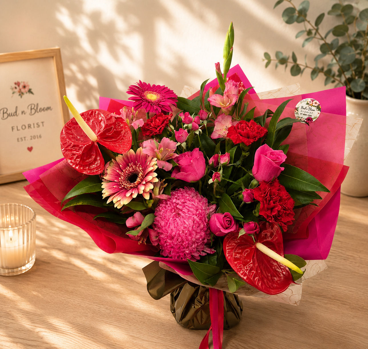 Pink Velvet Bouquet