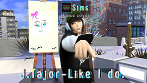 J.Tajor - Like I do [Sims 4 Dance cover]