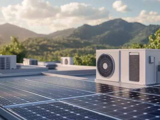 A DUPLA IMBATÍVEL: COMO A TECNOLOGIA VRF POTENCIALIZA O USO DE ENERGIA SOLAR EM RESIDÊNCIAS SUSTENTÁVEIS