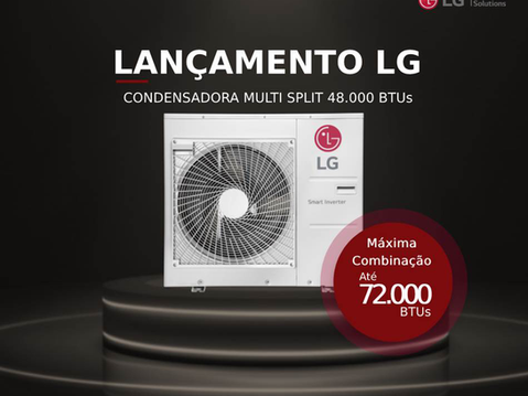 LG lança ar-condicionado Multi Split com Alexa e Google Assistente para grandes ambientes
