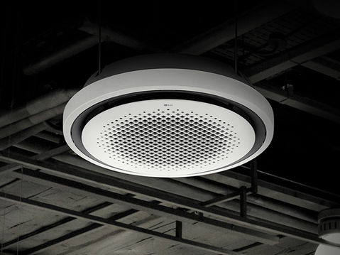 LG LANÇA EVAPORADORA ROUND CASSETE NO BRASIL