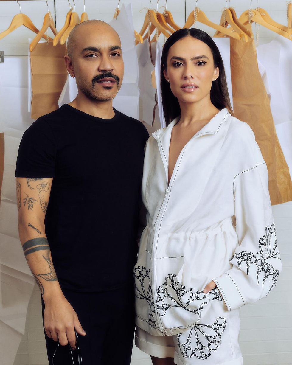 Patrícia Bonaldi e Luiz Claudio Silva