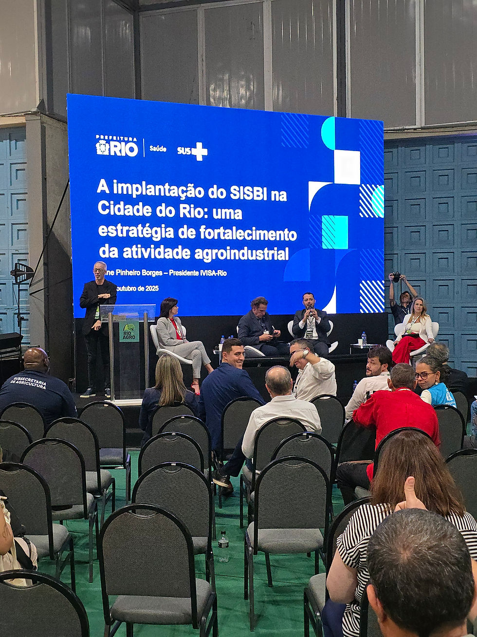 imagem sobre a palestrada prefeitura do rio com a rio +agro