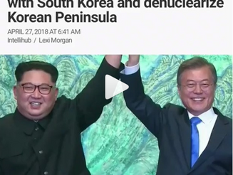 Kim Jong-un agrees to end feud with South Korea and denuclearize Korean Peninsula