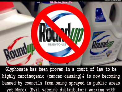 Glyphosate being banned from public areas but what about it being a major ingredient in childhood va
