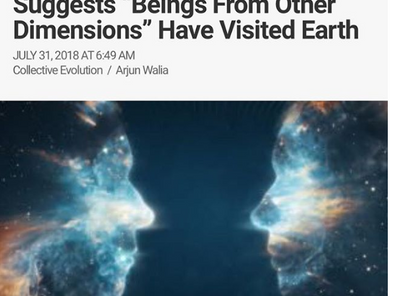 Declassified FBI Document Suggests "Beings From Other Dimensions" Have Visited Earth