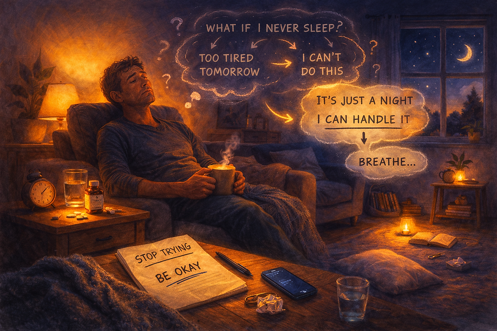 It's very common for people to try to seek relief from insomnia in the form of supplements