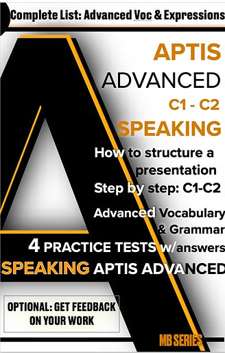 Aptis Advanced Speaking Practice Test preview