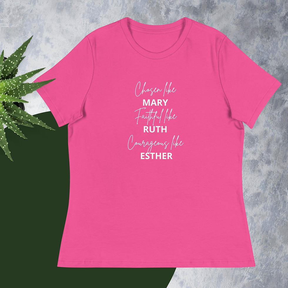 Thumbnail: CHOSEN. FAITHFUL. COURAGEOUS. T-shirt